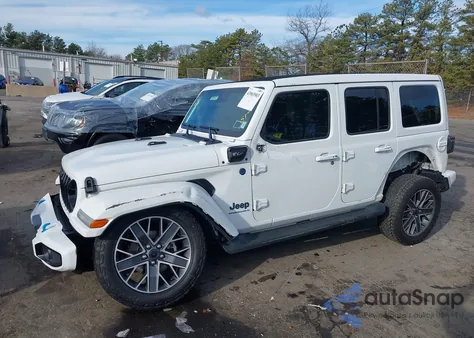 2024 Jeep Wrangler 4Xe Summit 4Xe from USA, damaged, VIN 1C4RJXU66RW220572